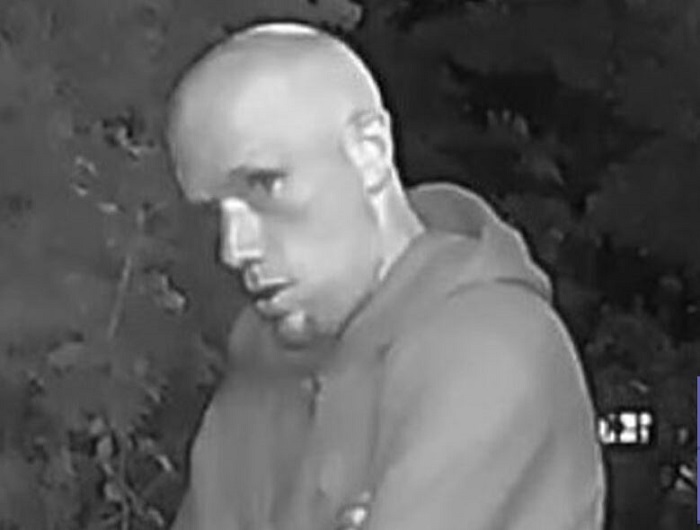 Photo of a man police are searching for in connection with a prowl by night investigation.