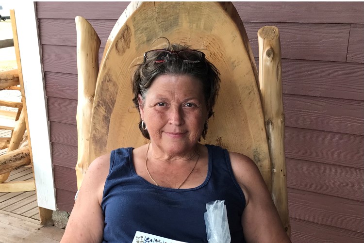 Lisa Collins is in self-isolation after being a close contact of a COVID-19 case while spending the weekend at The Moncton Hospital.