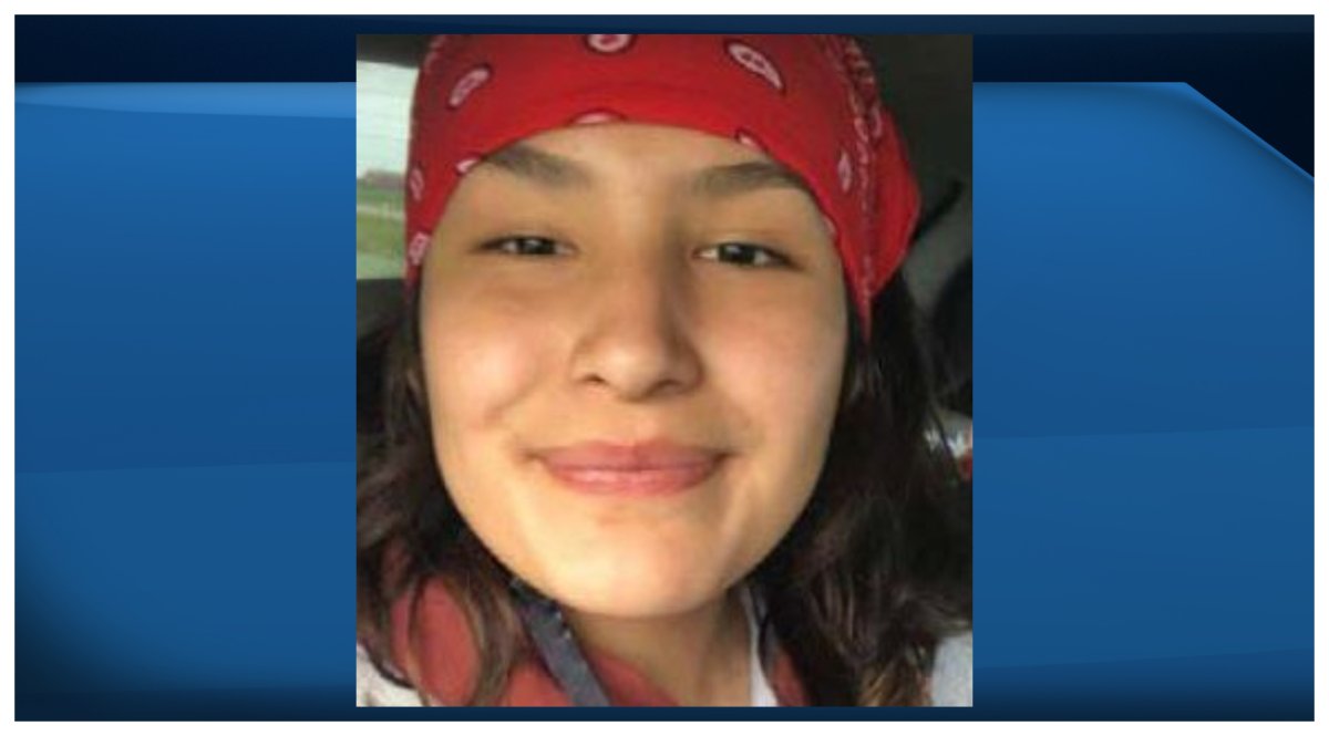 Calgary police are looking for 15-year-old Aaliyah Manyheads Oct. 29, 2021. 