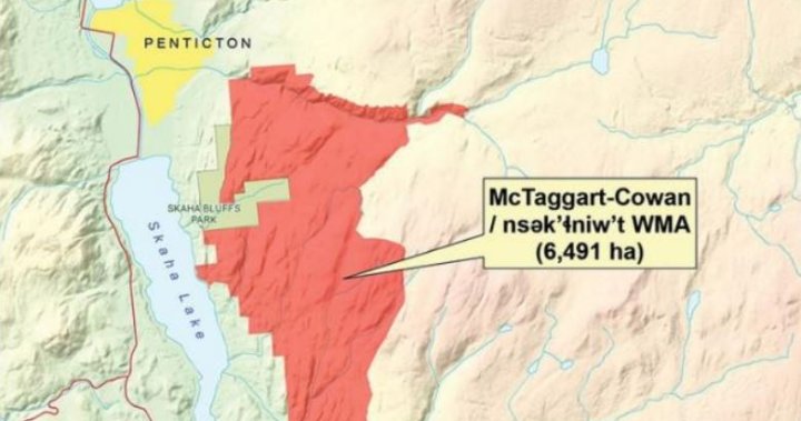 Lands near Okanagan Falls closed to public use due to B.C. wildfire damage