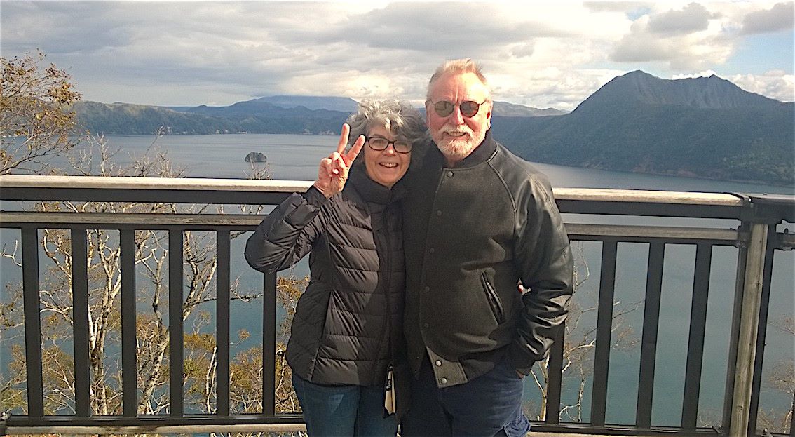 Michael Casey and his wife Ade.