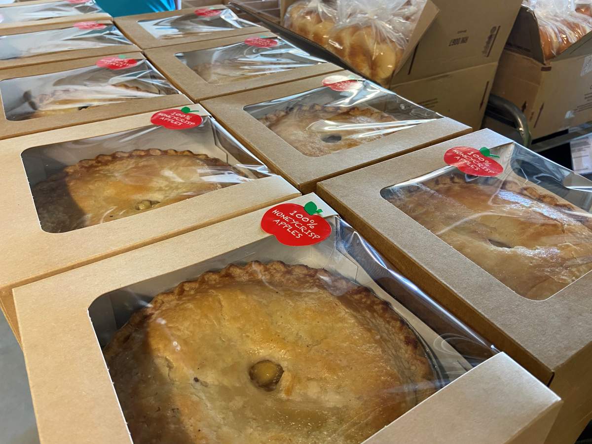 Food purchased for Olive boxes.