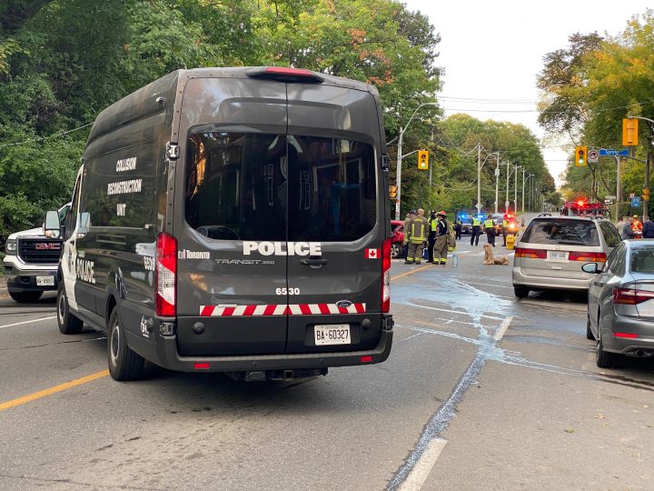 Emergency crews were called to Parkside Drive and Spring Road at around 4:40 p.m. on Tuesday.