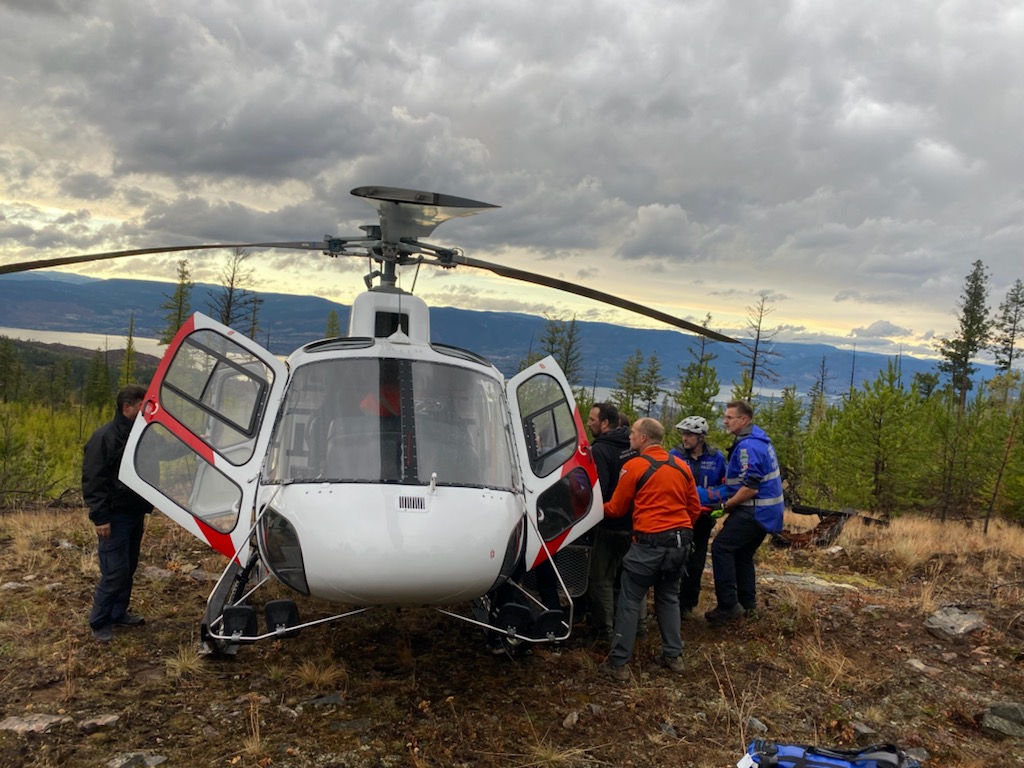 Last evening's two rescues in Myra-Bellevue Provincial Park were the 85th and 86th tasks for Central Okanagan Search and Rescue, marking the busiest year in their 67 year history.