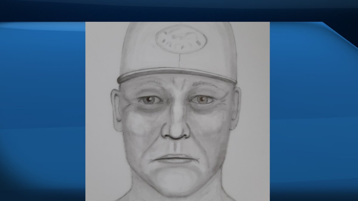 Calgary police  released a sketch of a sexual assault suspect Oct. 22, 2021. 