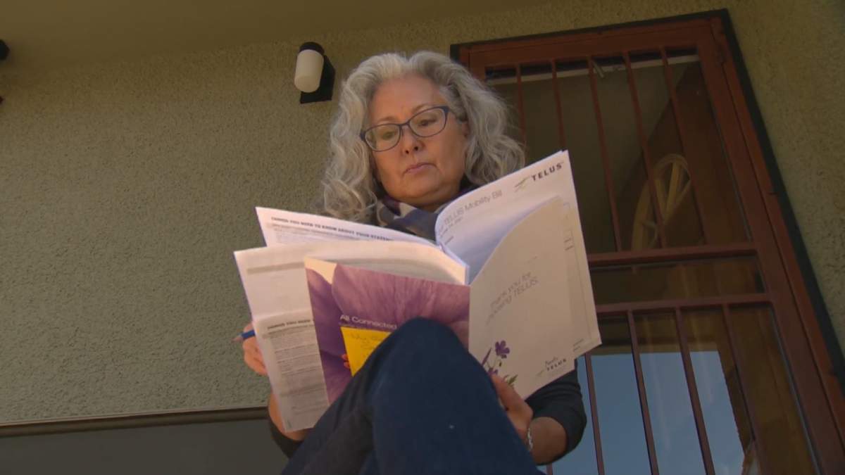 Calgary woman fights cellphone giant to get her late father’s charges reversed