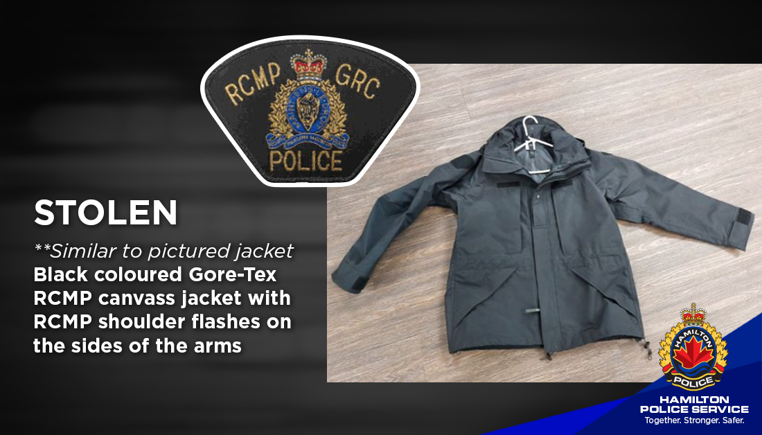 Police are asking the public to report anyone wearing or in possession of these jackets.