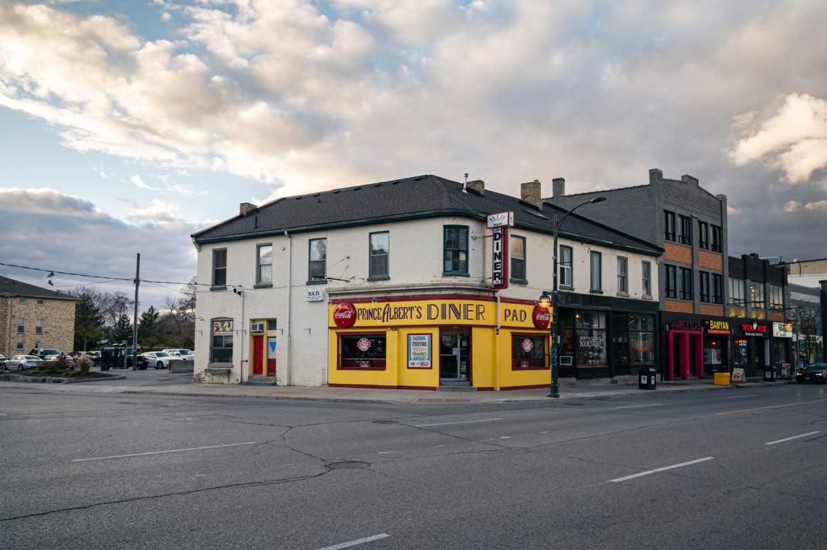 Prince Albert's Diner in London, Ontario, Nov. 3, 2021.