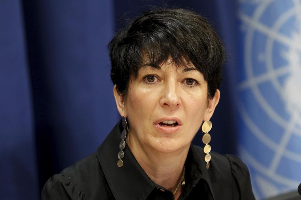 Ghislaine Maxwell, on June 25, 2013 attending a press conference on the Issue of Oceans in Sustainable Development Goals, at United Nations headquarters. Ghislaine Maxwell is accused of helping the financier Jeffrey Epstein recruit and sexually abuse four underage girls for years.