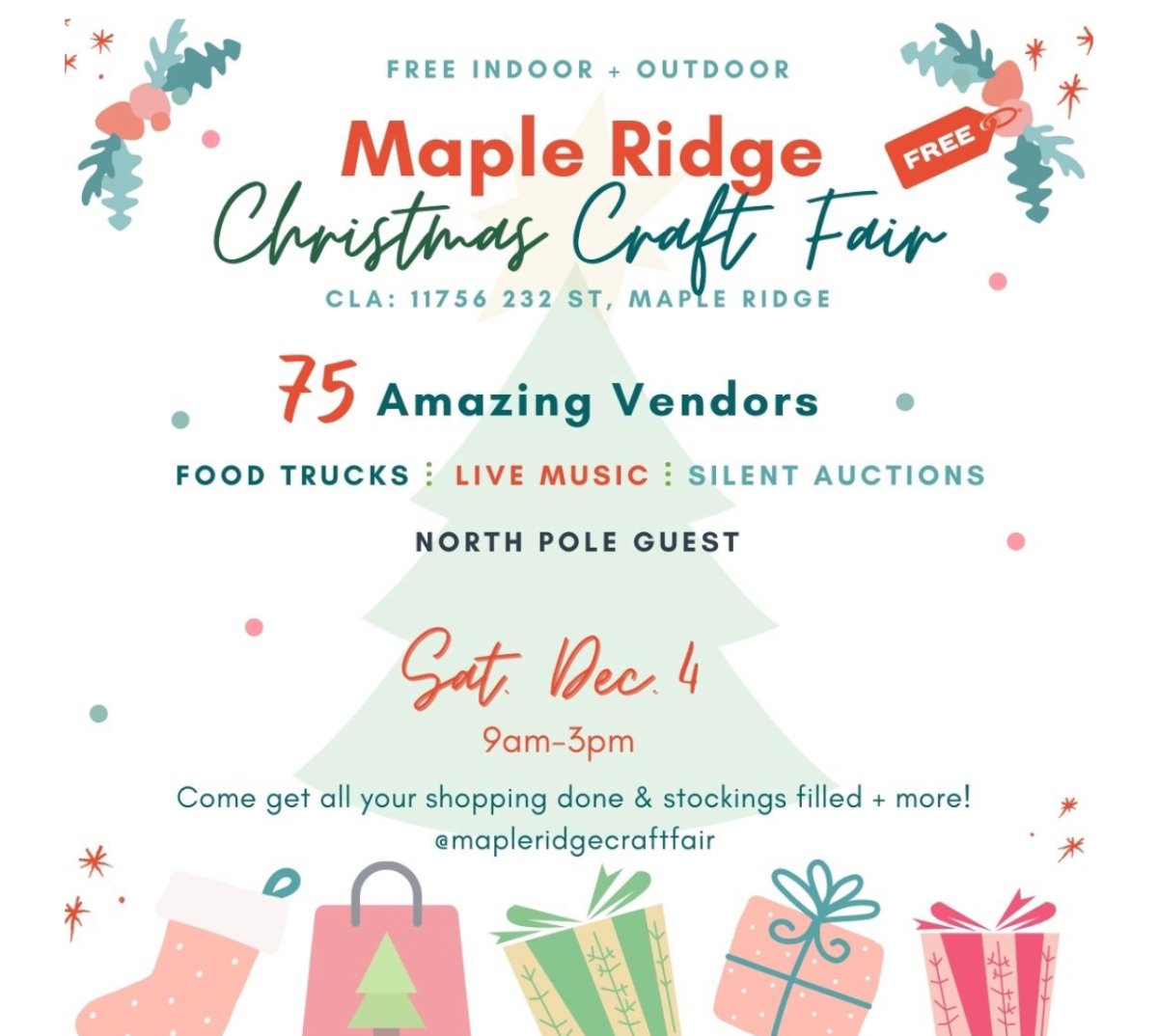 Maple Ridge Christmas Craft Fair GlobalNews Events