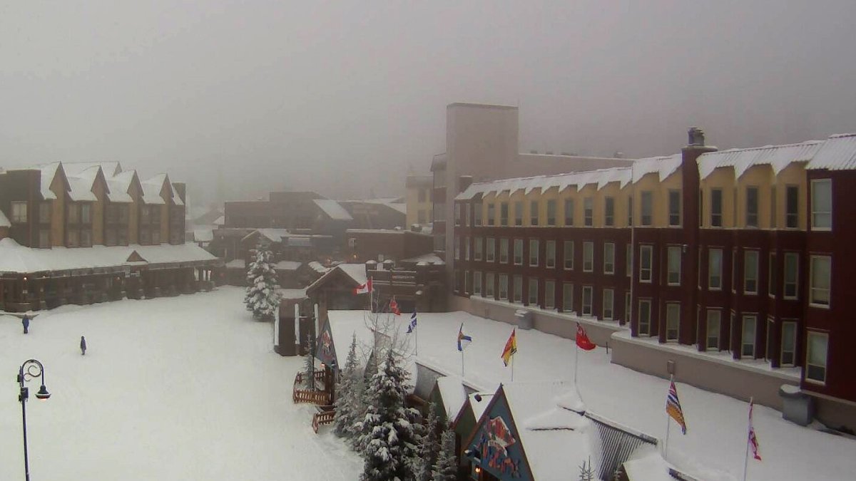 Weather conditions at Big White Ski Resort near Kelowna on Thursday, Nov. 25, 2021.