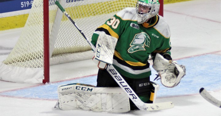 Game won! London Knights, rookie goalie notch shutout in OHL finals opener