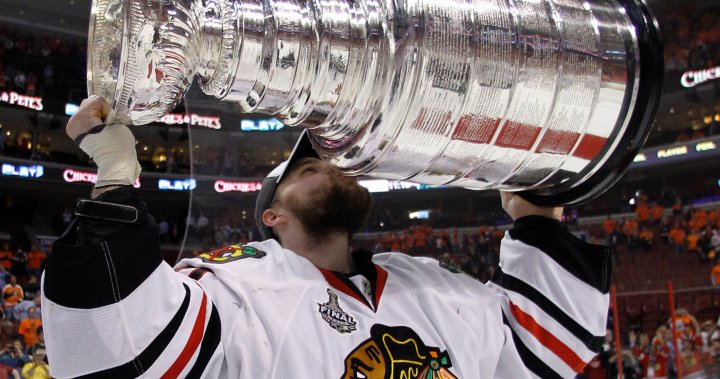 Brad Aldrich’s name now covered by Xs on Stanley Cup at Blackhawks’ request