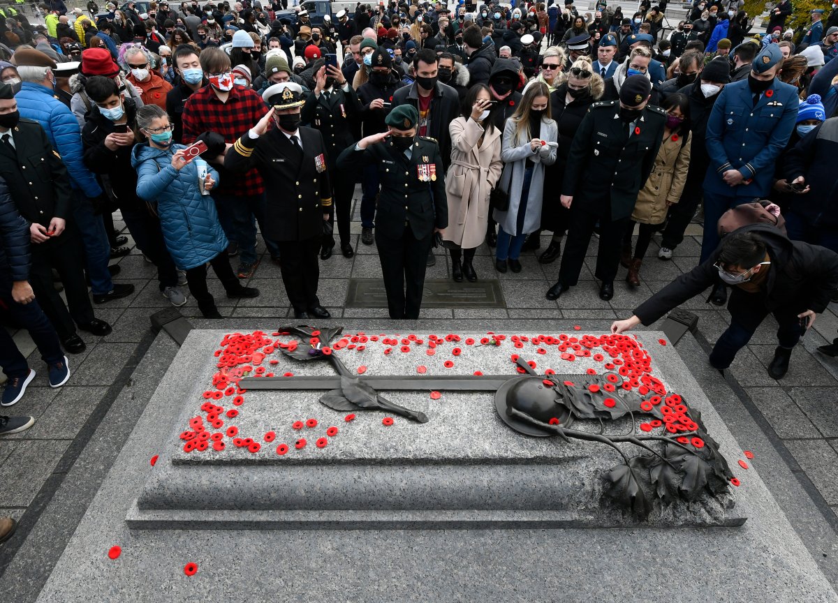 ‘Some form of normalcy’: Veterans reconnect in Ottawa as Remembrance ...