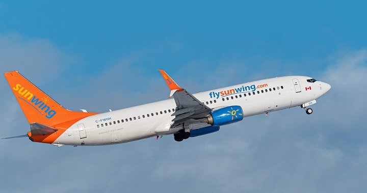 Rowdy passengers ditch masks on Sunwing flight to Mexico