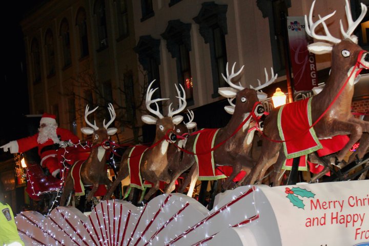 Downtown Peterborough road closures in place for Kinsmen Santa Claus Parade
