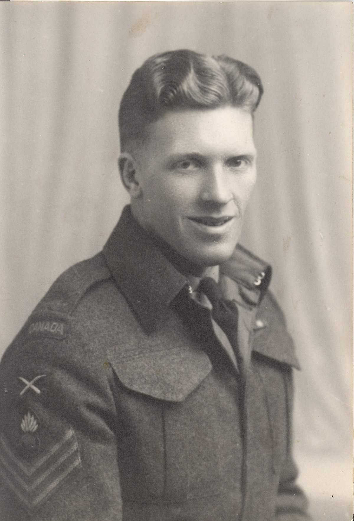 Elden Coleman was only 21 when he went to England to serve in World War II. Courtesy: Wendy Coleman