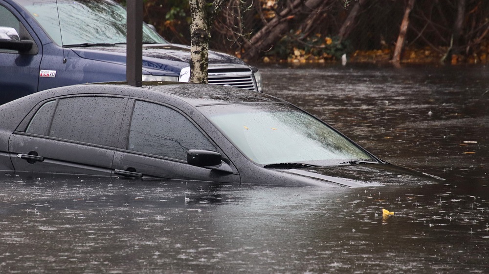 Planet Ice arena on Nordel Ct in Delta is completely flooded.
