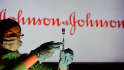 Johnson & Johnson COVID-19 vaccine is illustrated in this file photo.