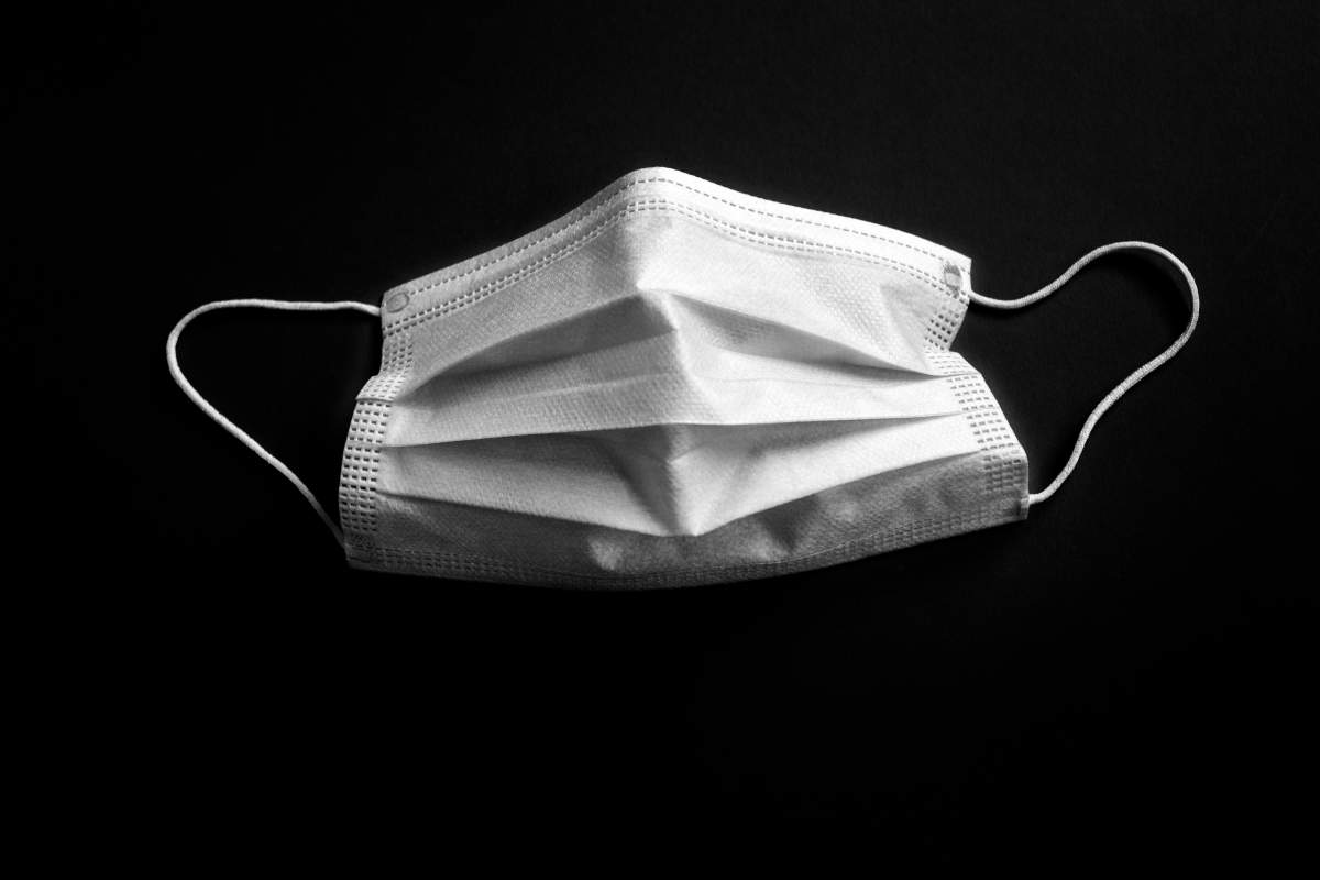 File photo of a mask. 