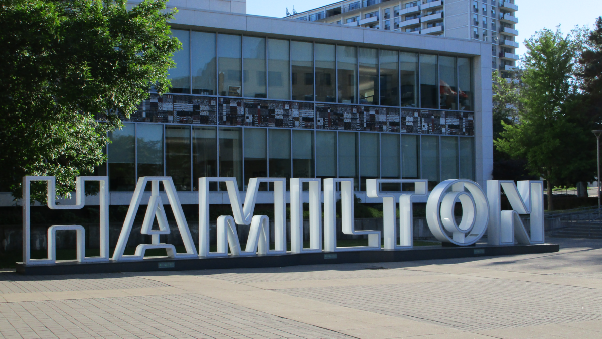 City of Hamilton sign