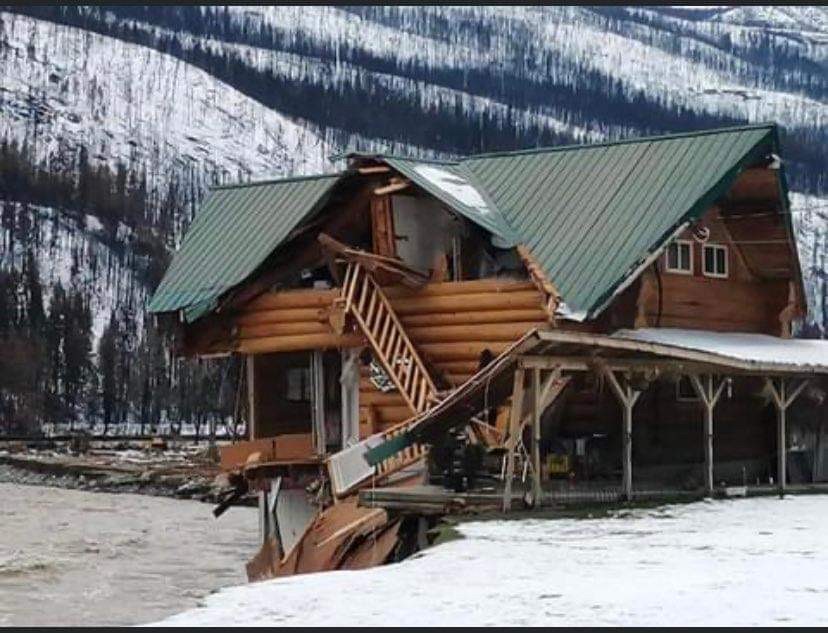 At least four homes were destroyed by floods in Nooaitch First Nation between Nov. 14 and 15, 2021.