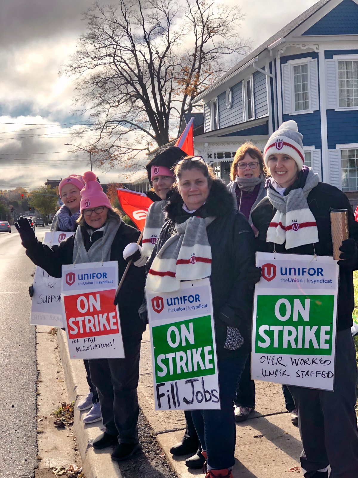 Employees with Napanee's Interval House women's shelter have voted to strike.