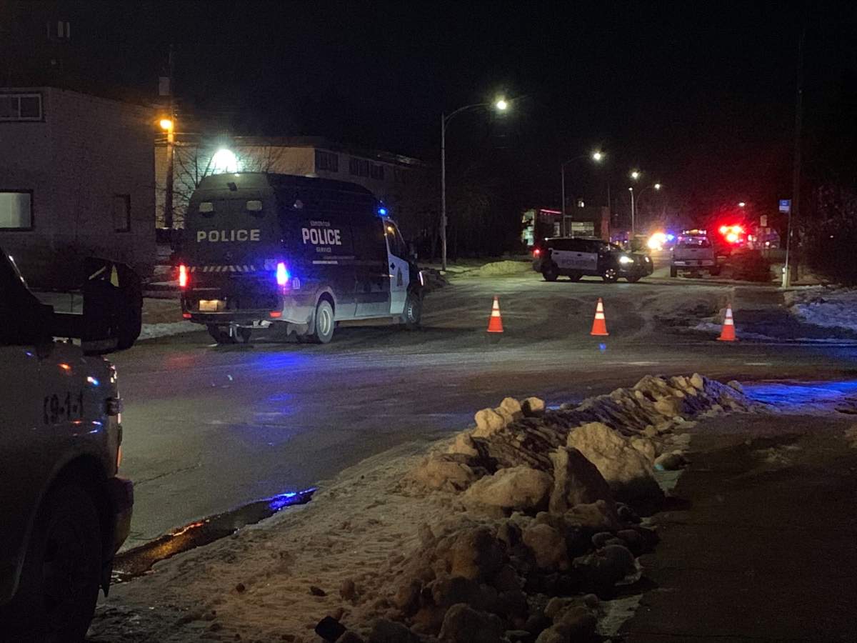 Police responded to a hostage situation in Edmonton on Monday, Nov. 29, 2021.