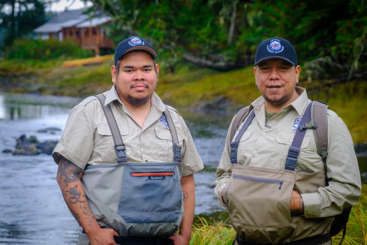 Josh Vickers and Ted Windsor are Coastal Guardian Watchman from the Heiltsuk Nation in BC.