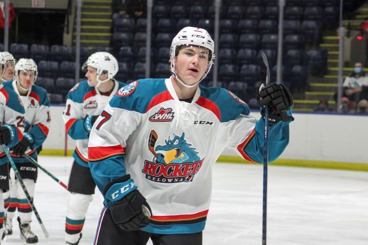 Junior hockey: Kelowna product thrilled to be playing for hometown Rockets