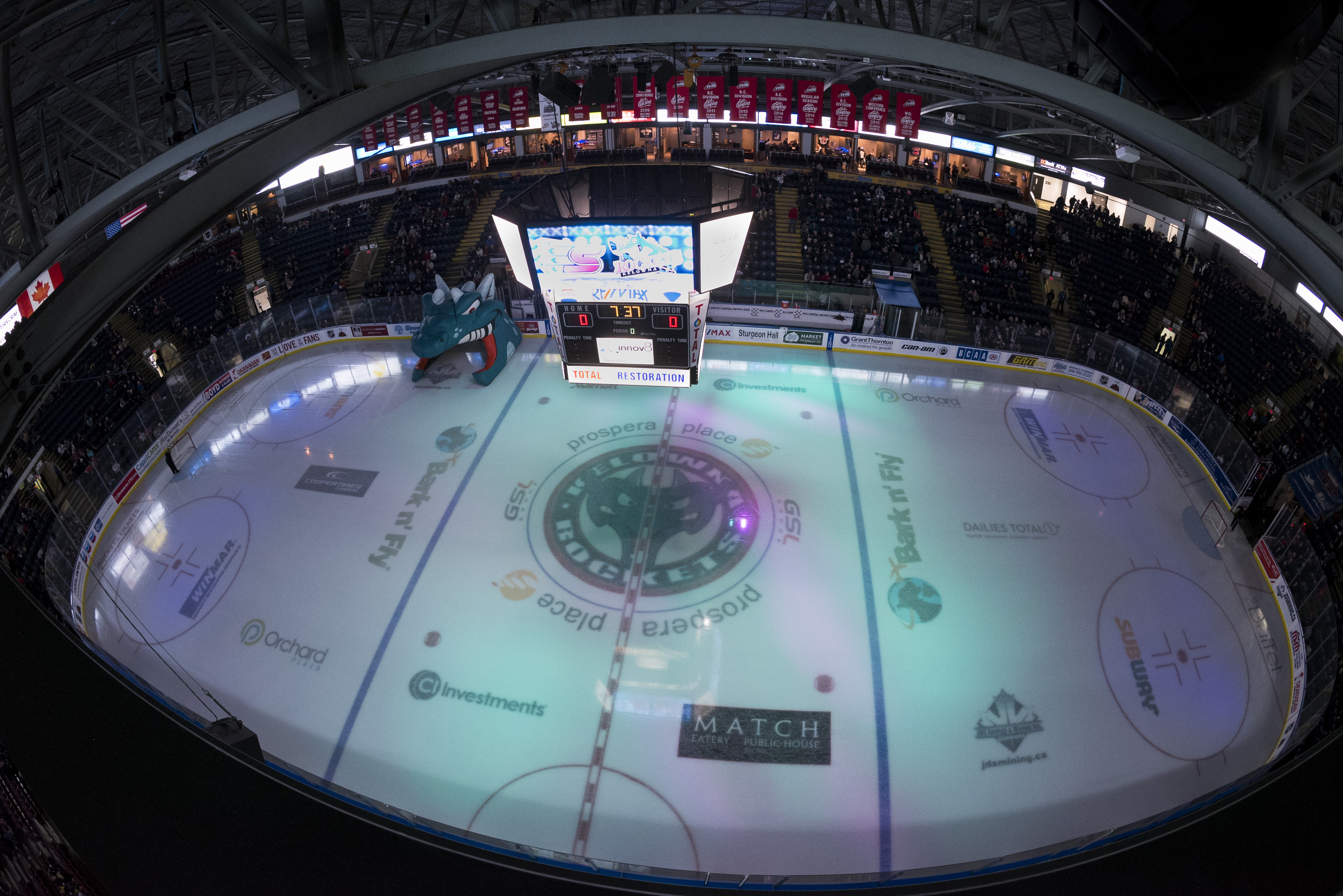 Kelowna Rockets arena Prospera Place