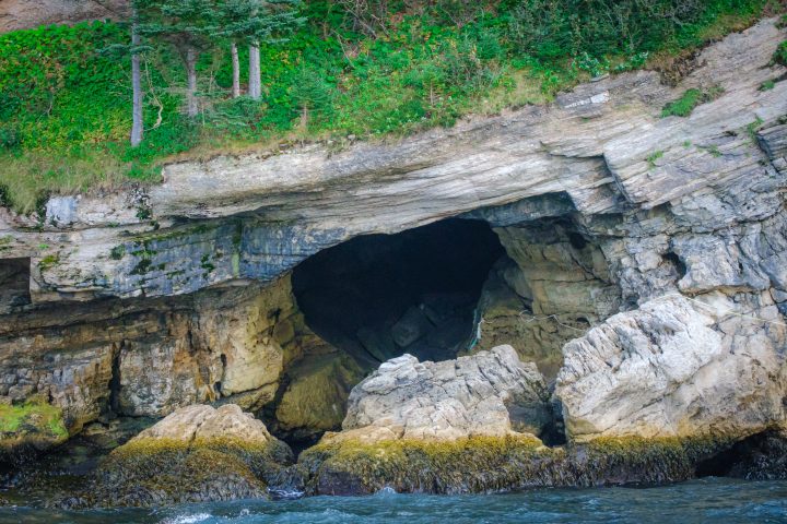Kluscap Cave on the coast of Cape Breton is a sacred site for the Mi’kmaw people.