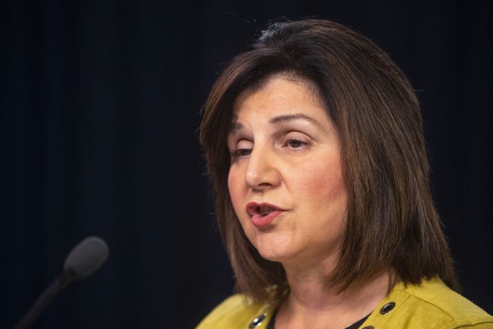 A file photo of Alberta's minister of education, Adriana LaGrange.