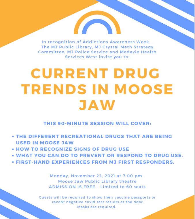 Moose Jaw Addictions Awareness Week aims to bust drug use stigma - image