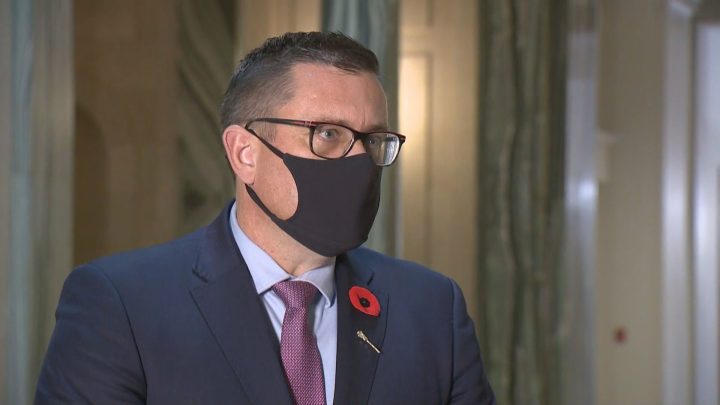 The Saskatchewan health minister responds to the opposition in regards to making PCR COVID-19 testing eligible for kids five years old and younger.