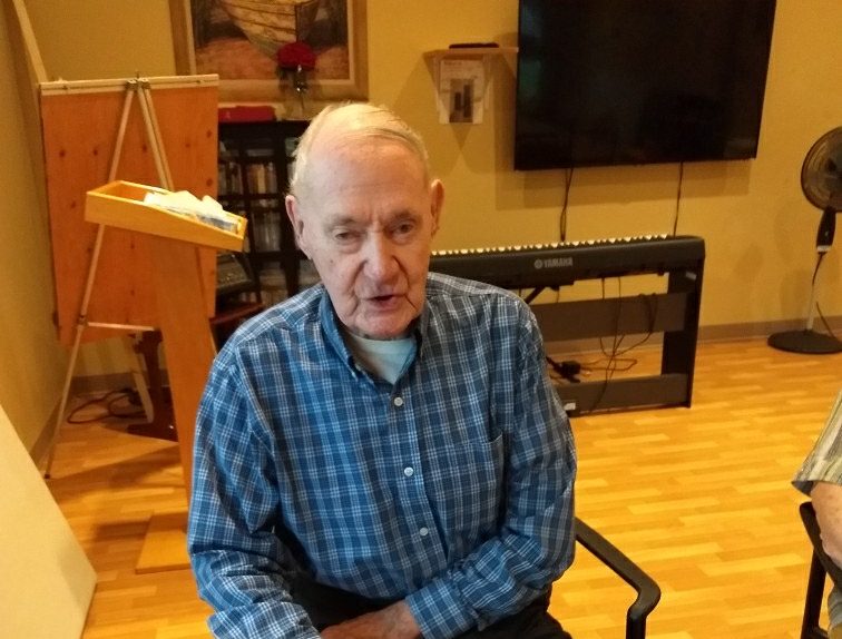 Frederick Charles Hawker, 99, has lived at the East Cumberland Lodge for the past five years. The facility currently has an outbreak of COVID-19.