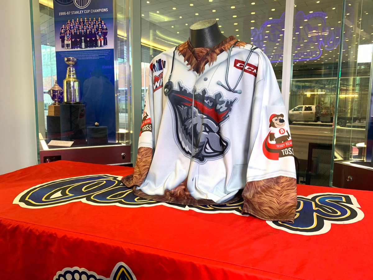 Place your bids now on two Oil Kings Teddy Bear Toss jerseys! - Edmonton  Oil Kings