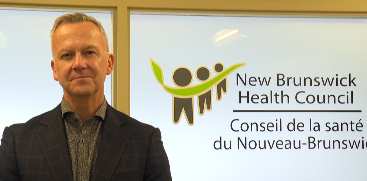 Stéphane Robichaud, CEO of the New Brunswick Health Council