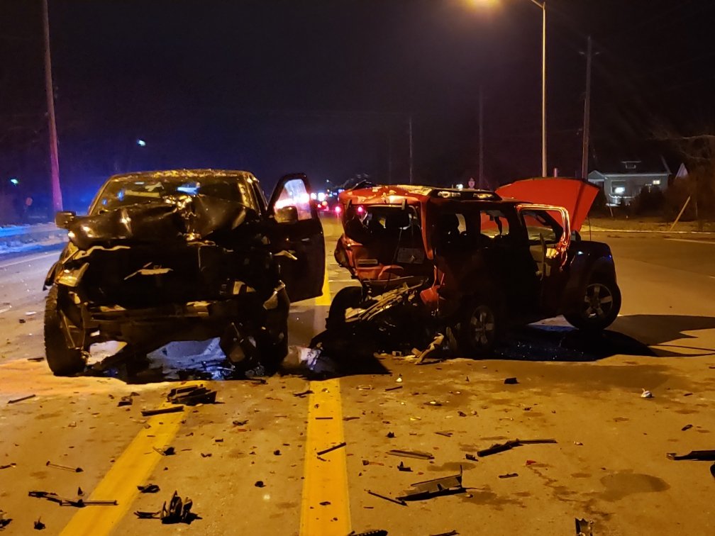 OPP say a driver is facing three charges after a serious collision in Port Colborne in Niagara Region On Monday Dec. 29, 2021.