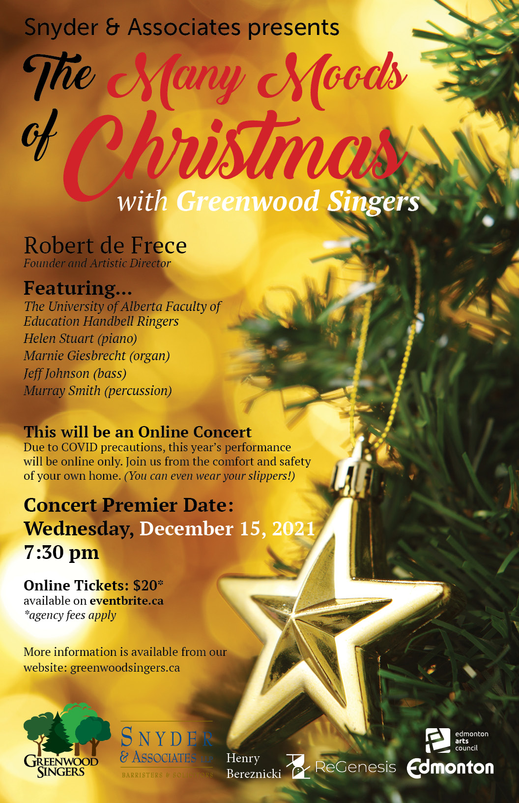 Christmas Organ Concert Aurora In 2022 Many Moods Of Christmas With Greenwood Singers - Edmonton | Globalnews.ca