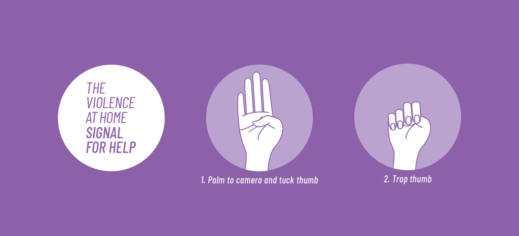 Watch for this hand gesture during a video meeting. It’s a way for someone to silently call for help.