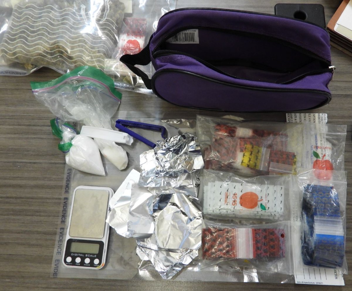 Picture of seized items
.