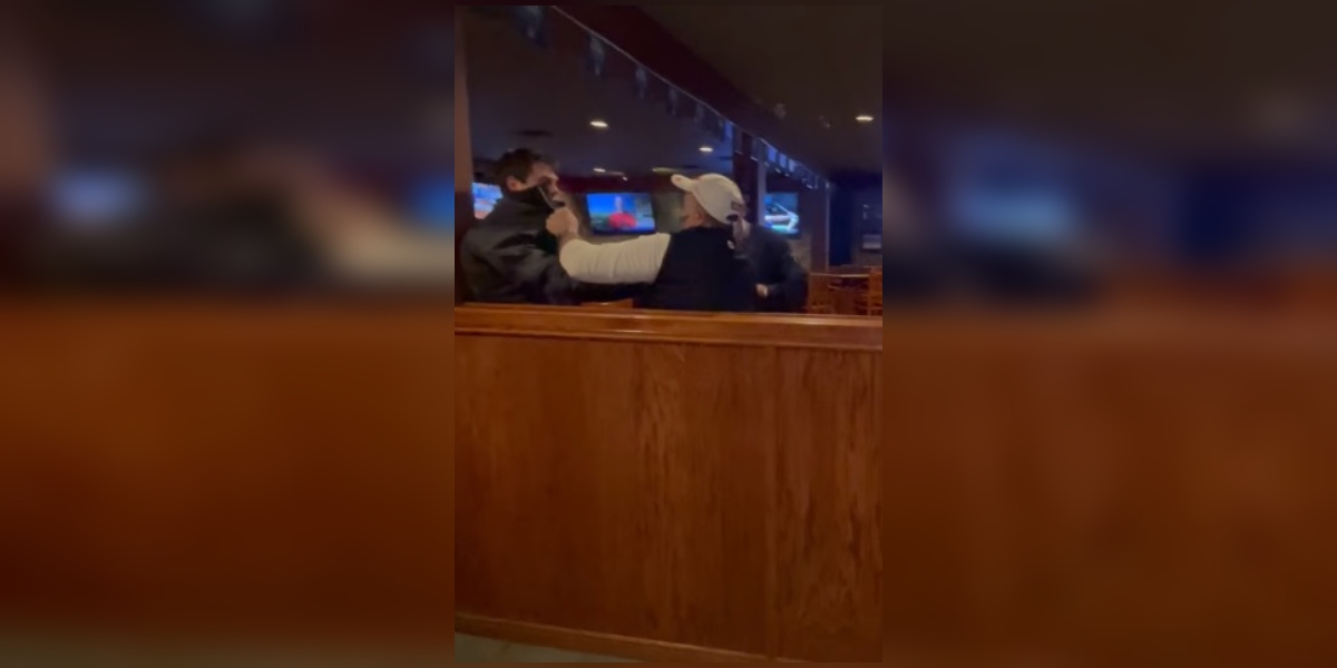 A video captures a man with a service dog being thrown out of a Kitchener, Ont. restaurant. 