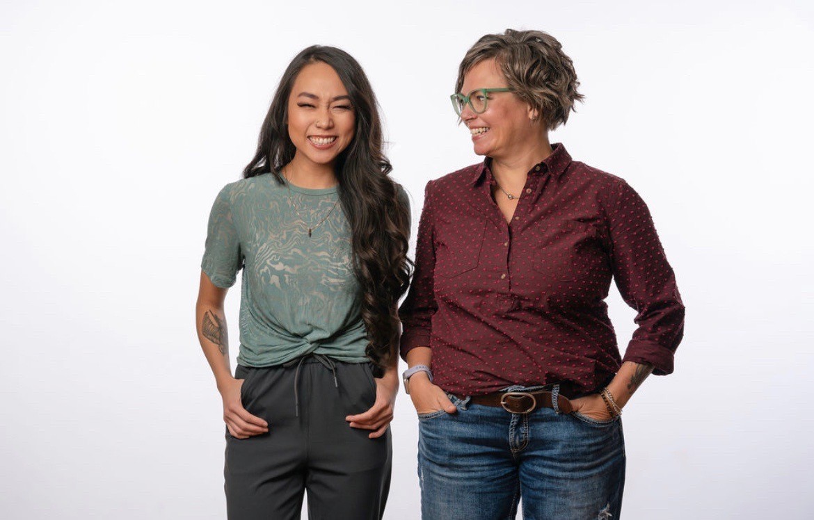 Co-Owners of The Little Market Box Julianna Tan (left) and Shawnda Blacklock (right). 
