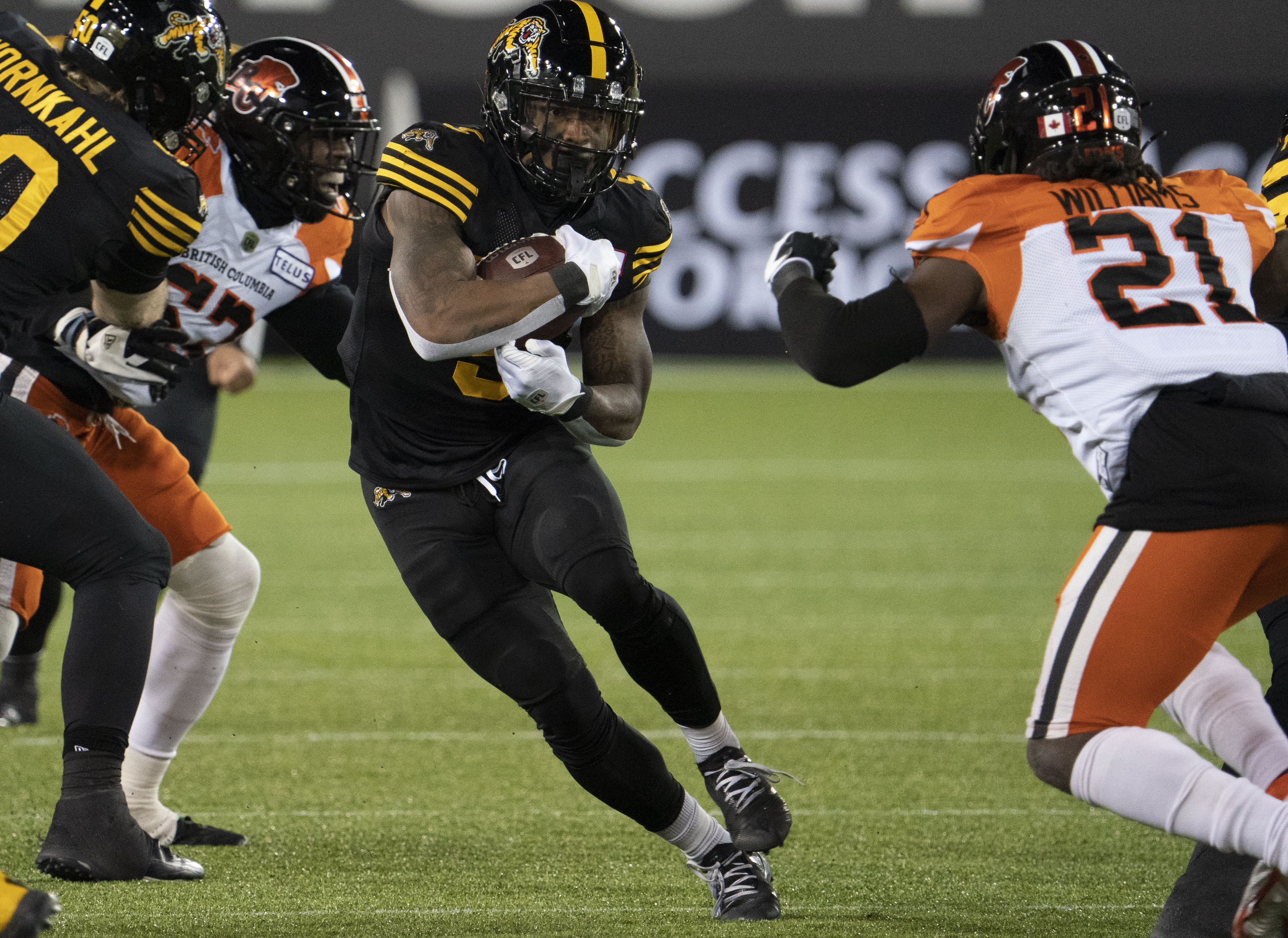 Playoff Ticket Punched, Hamilton Tiger-Cats Beat B.C. For Third ...