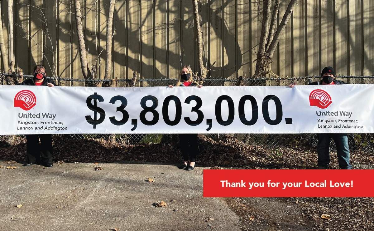 The charitable organization had its virtual touchdown Wednesday morning, where it announced $3.8 million in funding raised this year, $200,000 more than the original goal. .