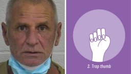 James Herbert Brick, 61, has been charged with facing charges for unlawful imprisonment and possession of material showing a sex performance by a minor, after a teenager used a hand signal to show a passing motorist that she was in distress.