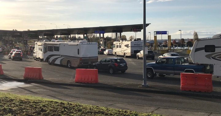 B.C. residents flock across border as it reopens to non-essential travel