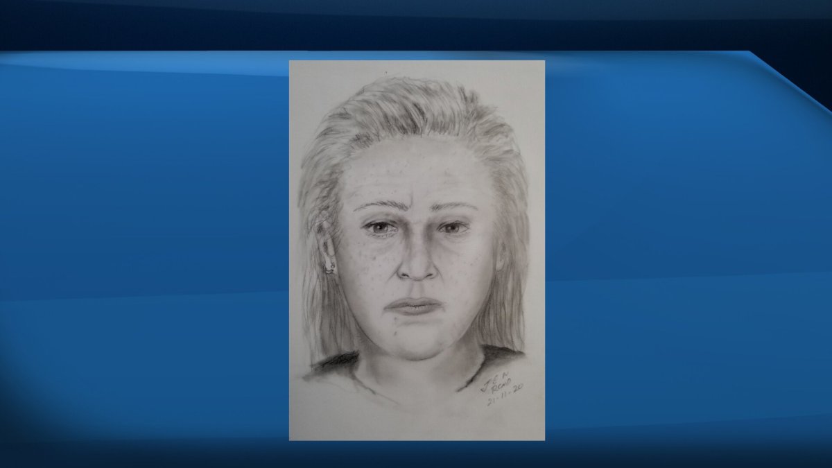 Mounties used a forensic facial imaging artist to complete a composite sketch of the woman they say was found dead near Pincher Creek.