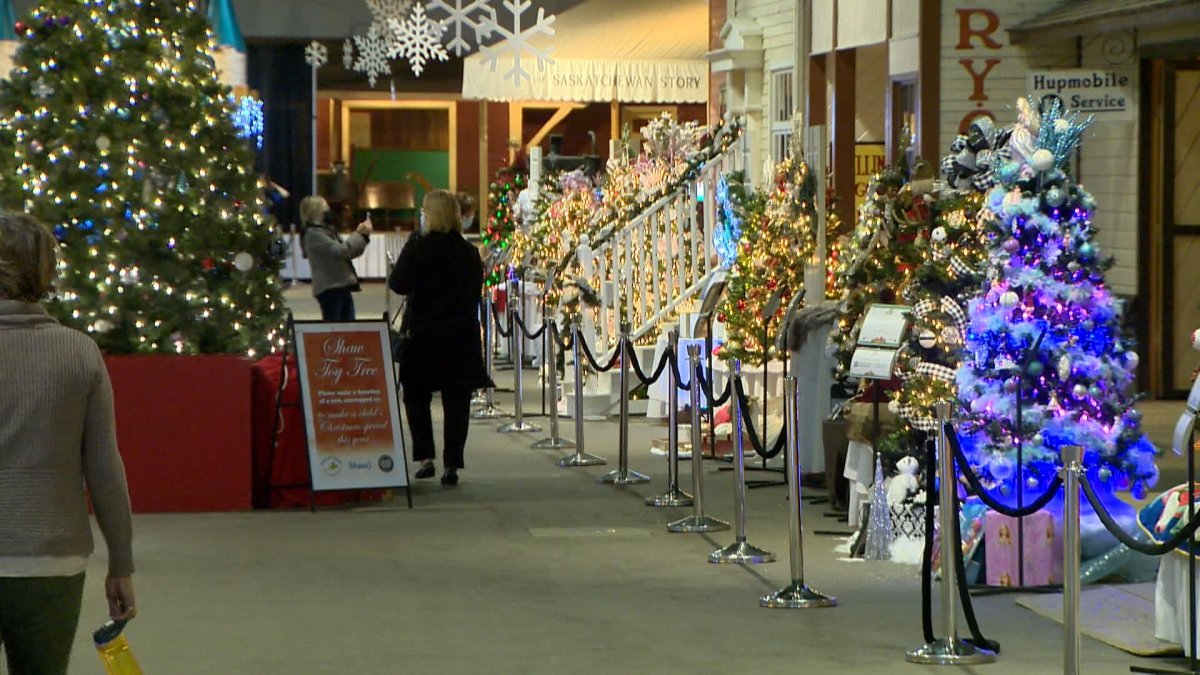 The Festival of Trees has returned to the Western Development Museum and will feature over 65 decorated trees, wreaths and gingerbread houses. 